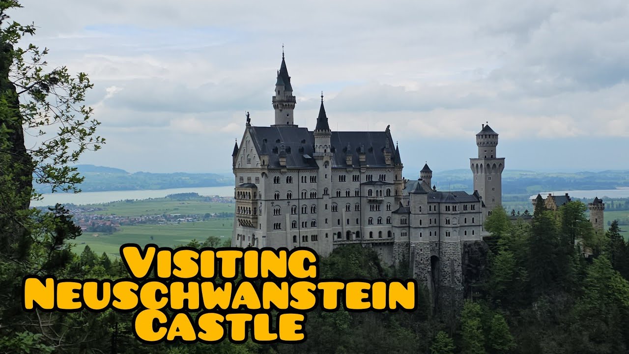 VISITING NEUSCHWANSTEIN CASTLE IN GERMANY || SPRING BREAK ||PINAYMOMINSWITZERLAND 