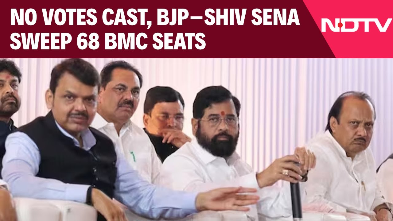 BMC Elections 2025 | Not 1 Vote Cast, BJP-Shiv Sena Bag 68 BMC Seats; State Poll Body Orders Probe