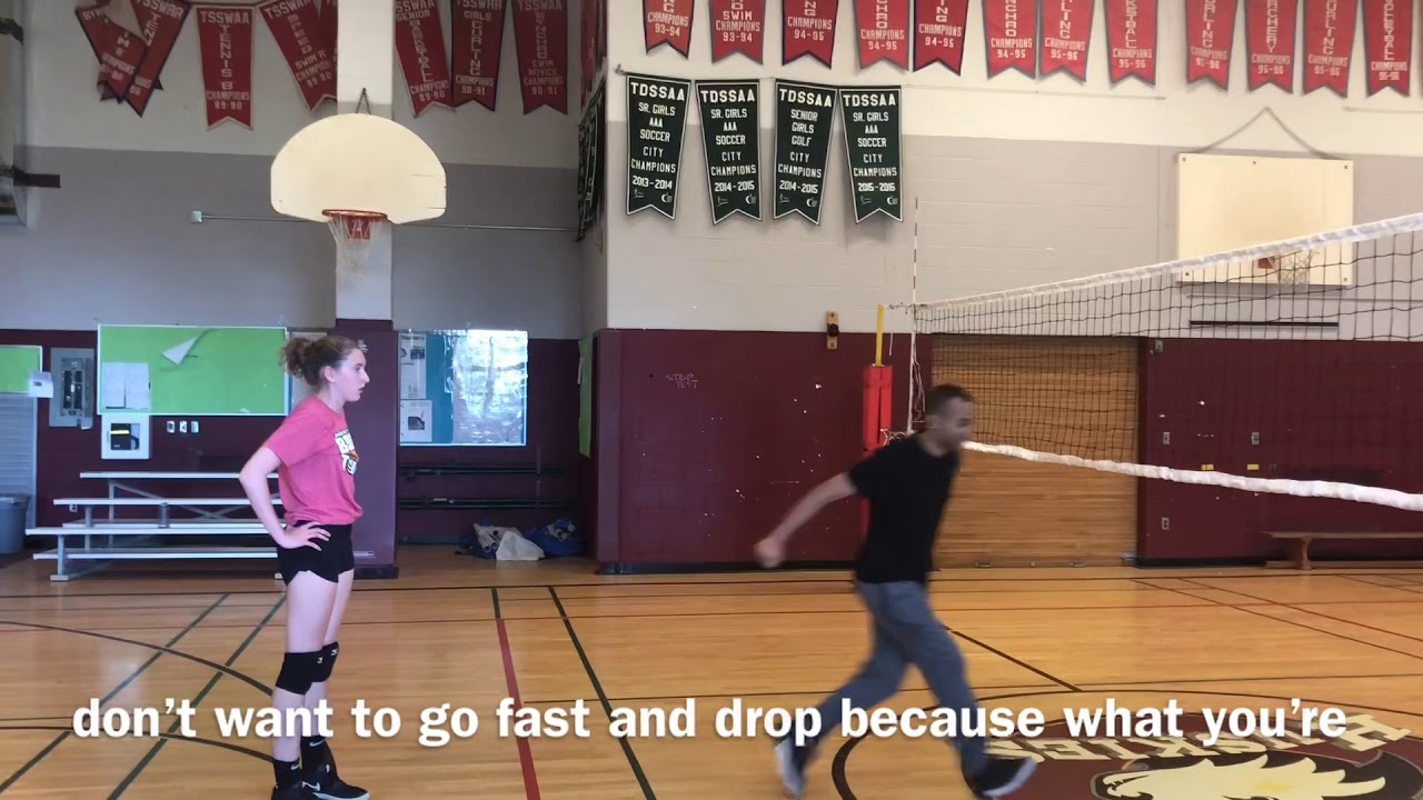 Volleyball Middle Tip: Approach Work