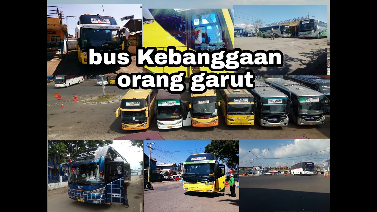 Bus Mewah Di Terminal Guntur Garut