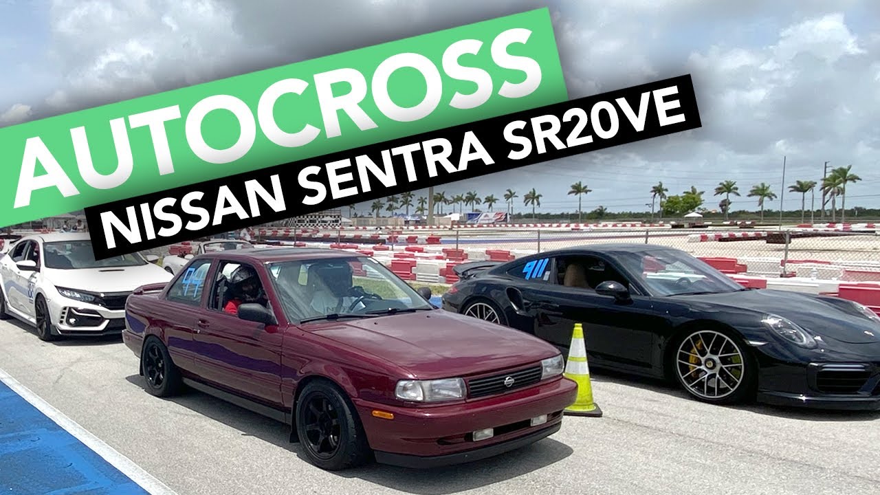 94 Nissan Sentra SE-R SR20VE (B13) Autocross | Street Racing Made Safe - AMR Motorplex | May 22 2022