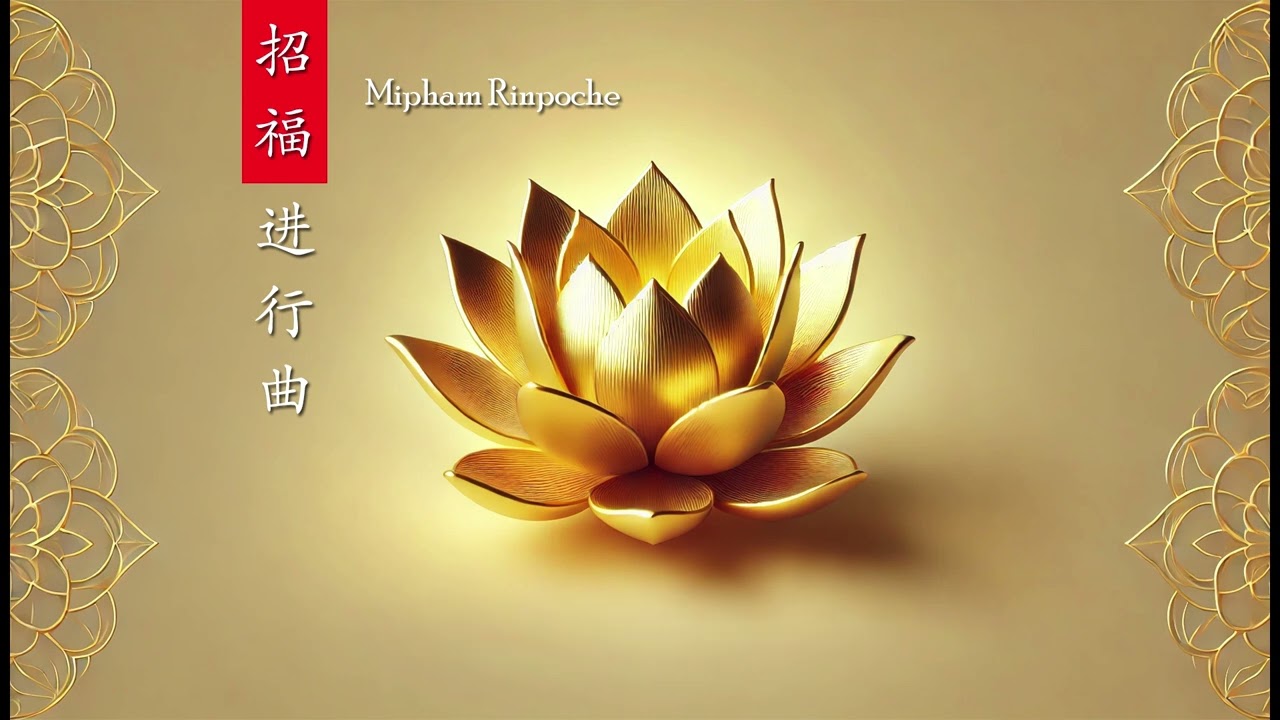 招福进行曲（麦彭仁波切招福仪轨.妙物天钩）唱诵108遍 即招福庆财 现量见瑞兆 扎西德勒