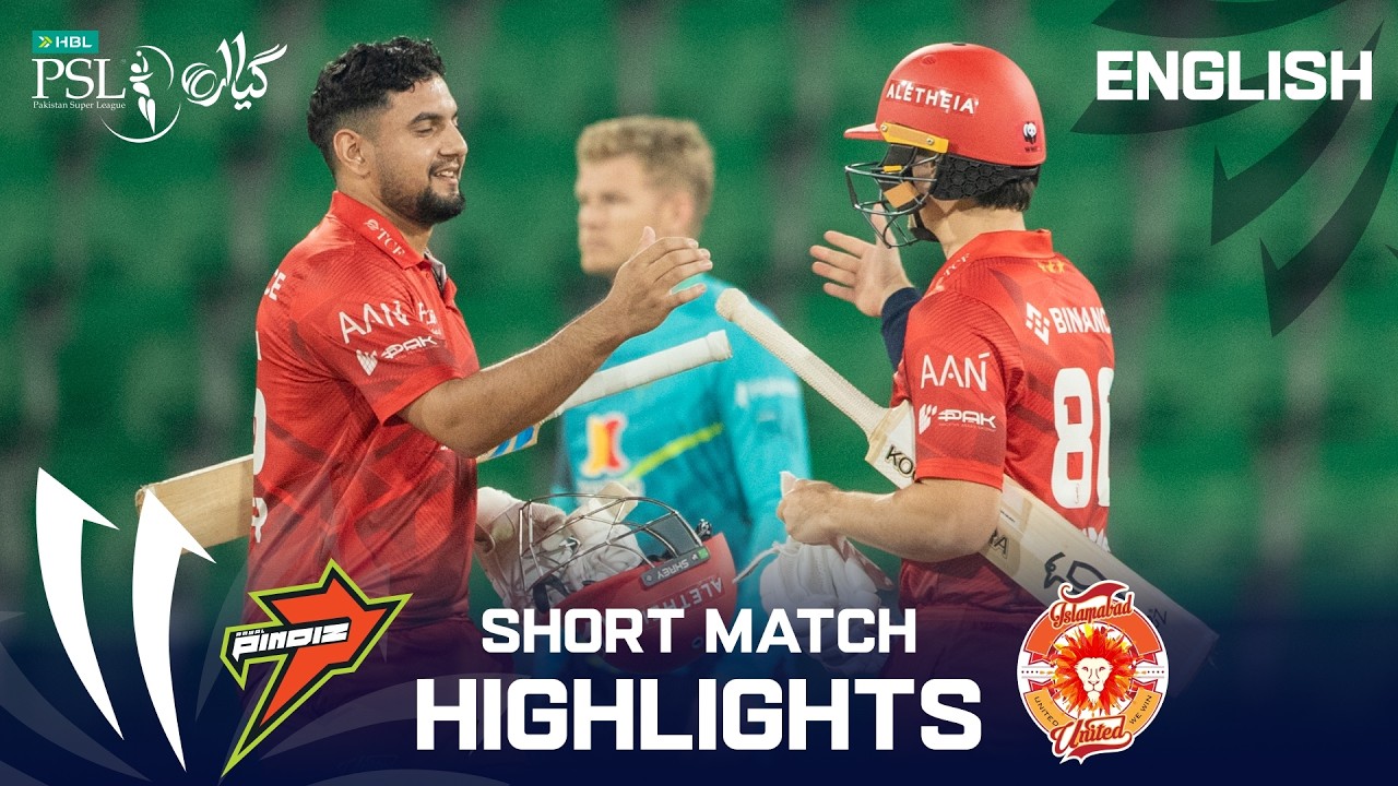 Short Highlights | Rawalpindiz vs Islamabad United | English | Match 12 | HBL PSL 11 | MZB1K