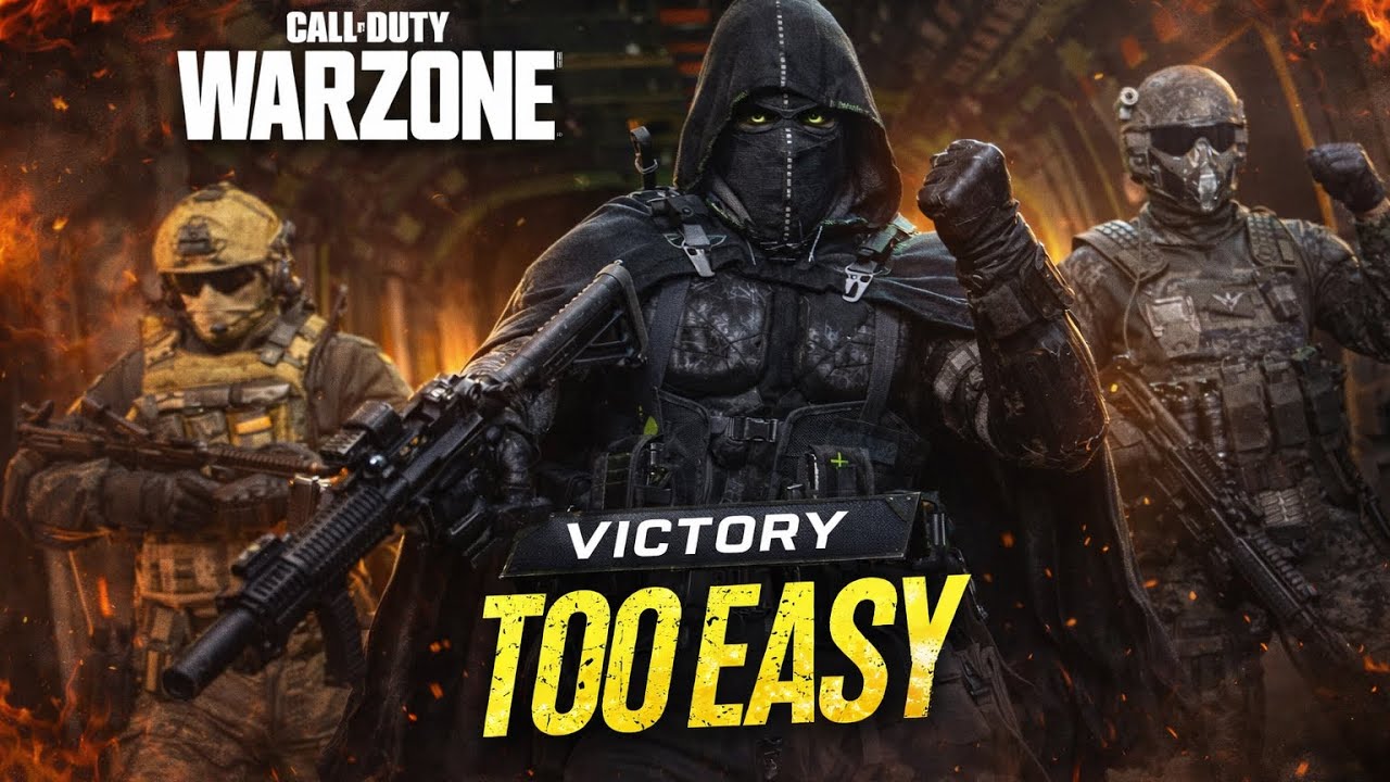 WARZONE VICTORY WAS TOO EASY 😤🔥 | Squad Wipes & Dominance