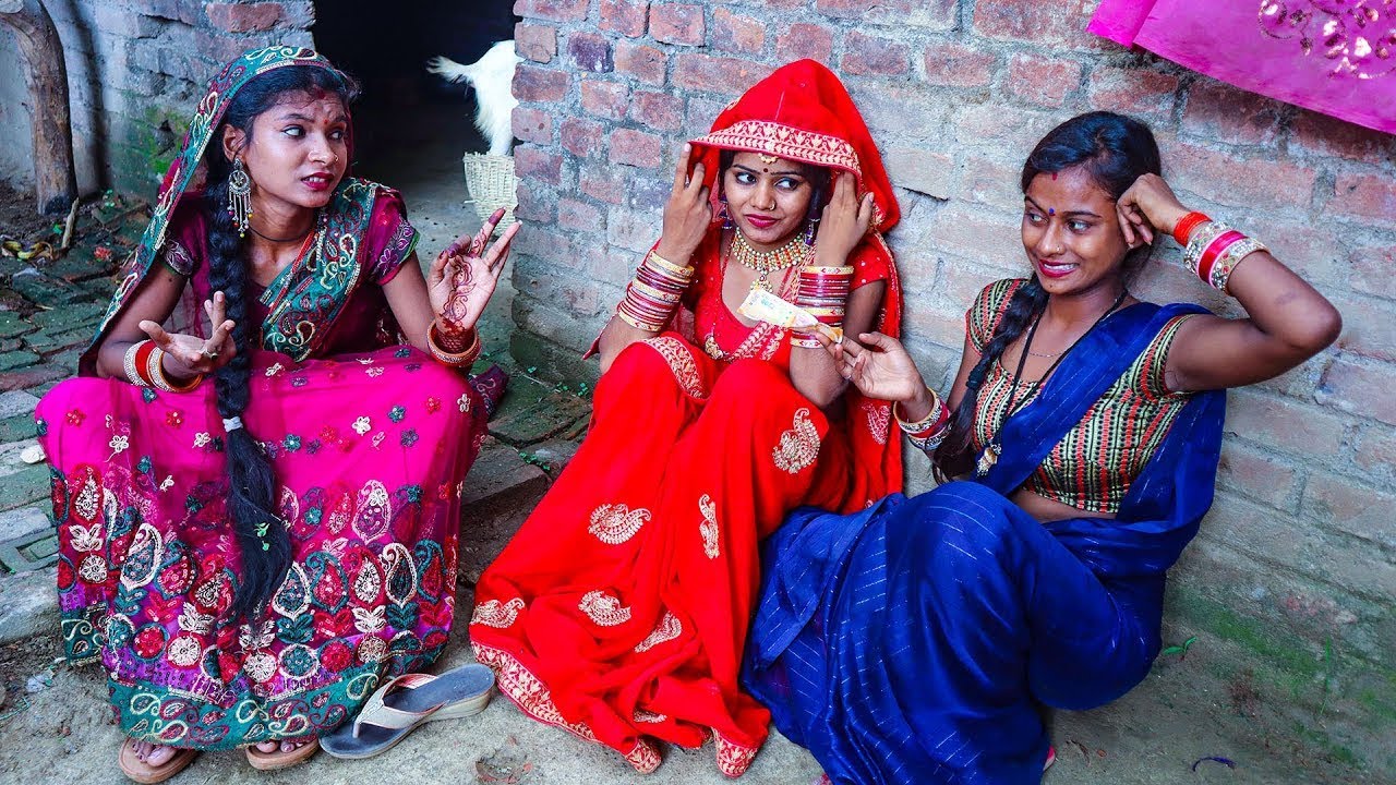 गोतनी के प्यार देखकर पड़ोसन के सरीर में लगा आग देखिये कैसे घर फोड़ रही है पड़ोसन | Beti Comedy