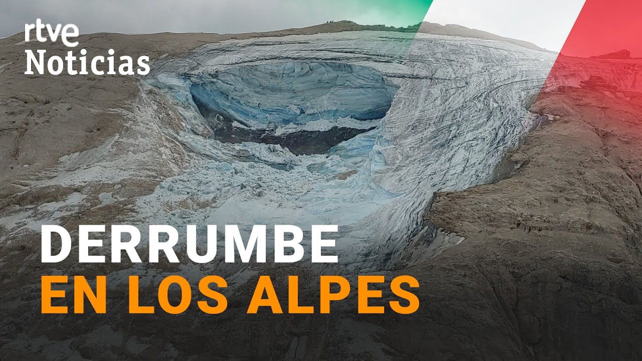 LOS ALPES: El desprendimiento de un GLACIAR deja al menos 6 MUERTOS y 8 HERIDOS | RTVE