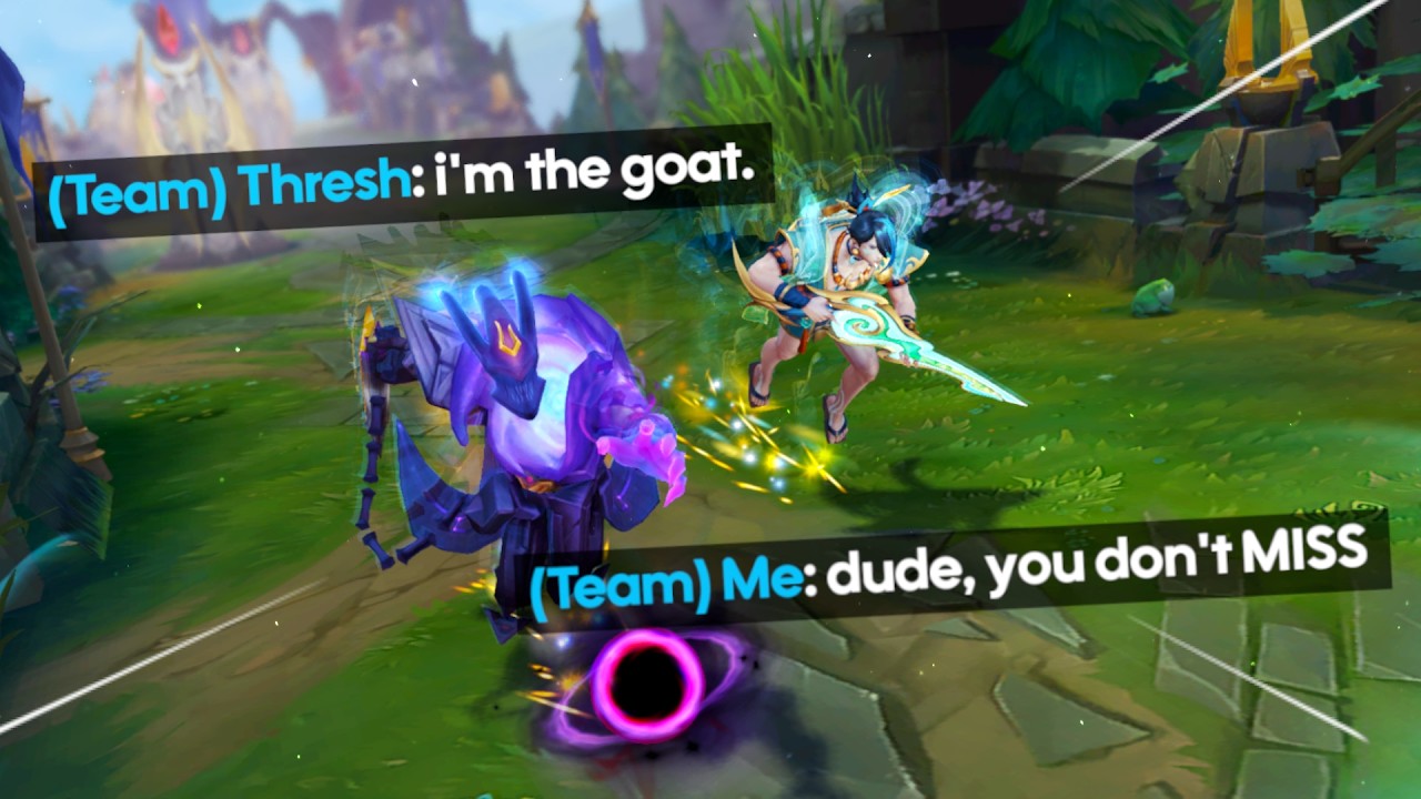 This Thresh is every ADC's Dream Support..