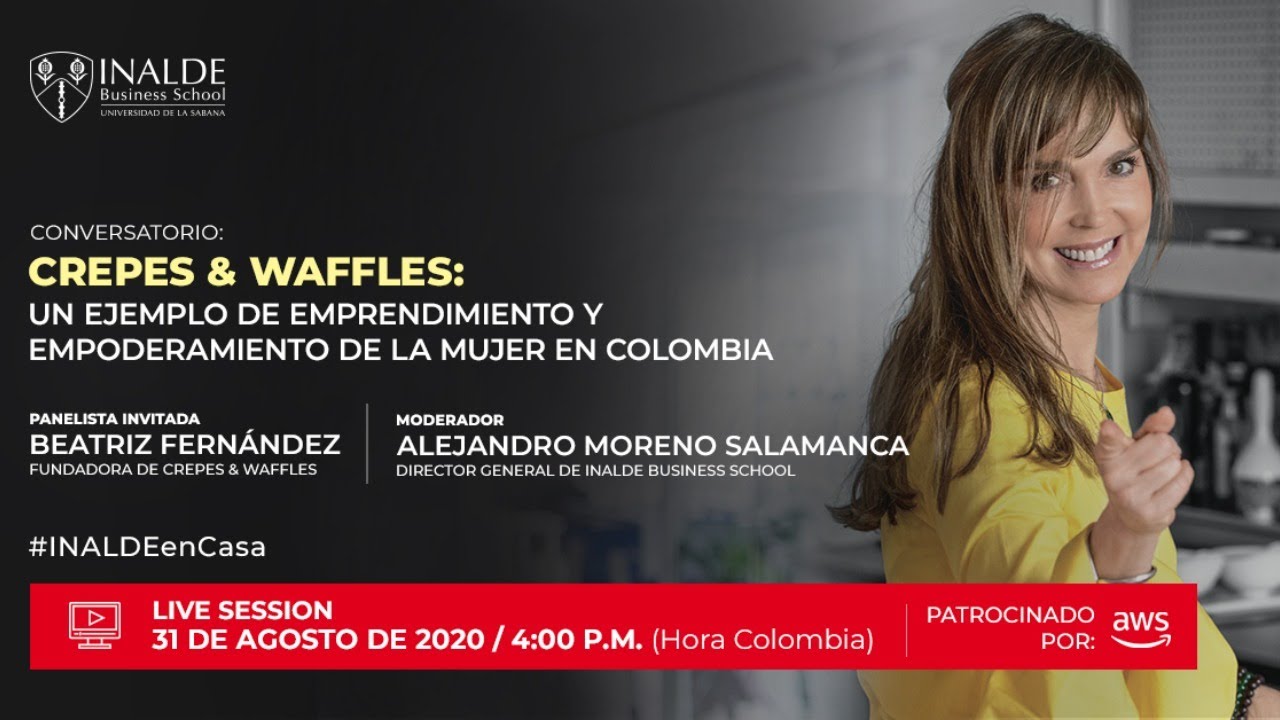 Crepes & Waffles: un ejemplo de emprendimiento y empoderamiento de la mujer en Colombia