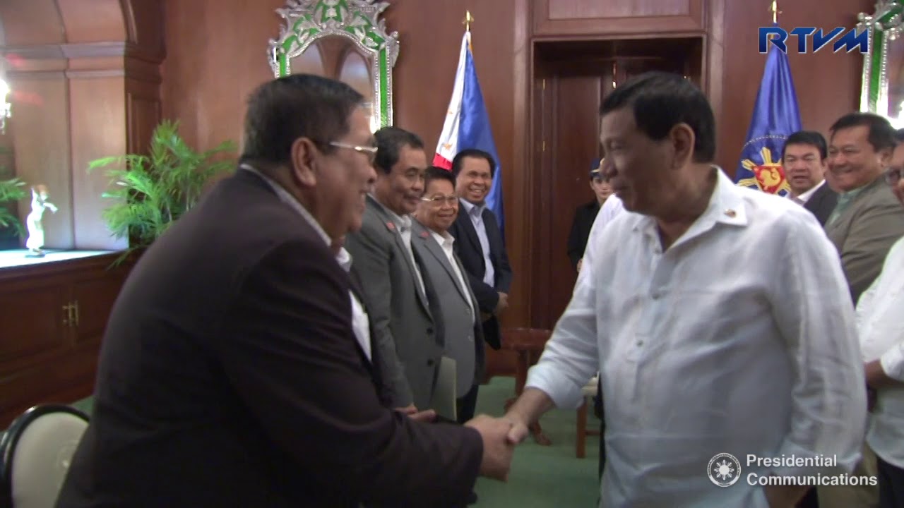 Meeting with the Moro Islamic Liberation Front and Bangsamoro Transition Commission 4/4/2018