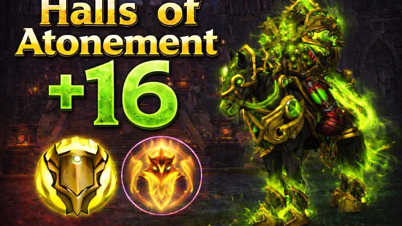 +16 Halls of Atonement  Pugs  | Lightsmith Prot Paladin POV