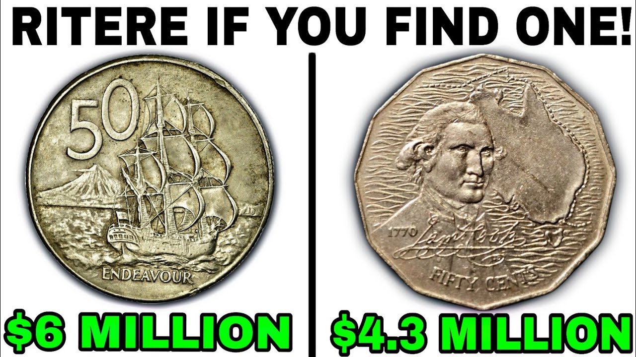 RARE Australian & New Zealand 50 Cents Coins Worth MILLIONS 💰 | Check Your Change Now