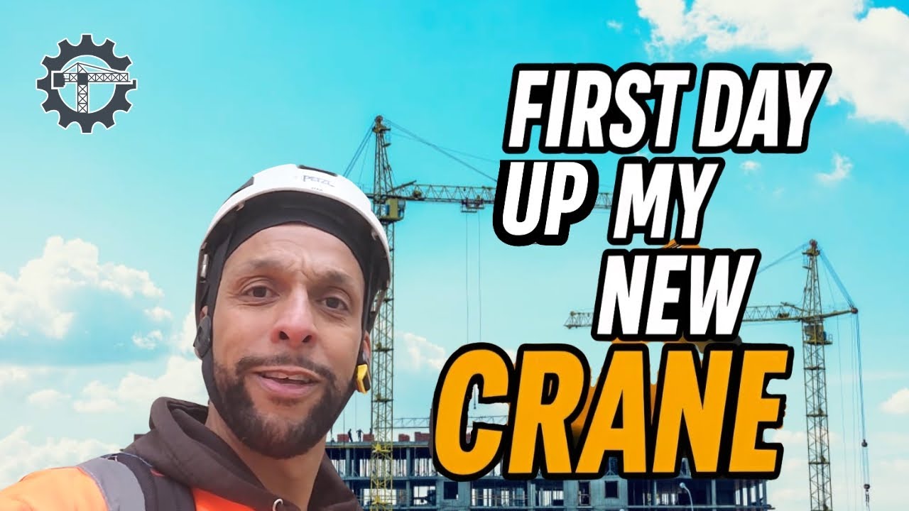 FIRST DAY UP MY NEW CRANE | Big Lifter