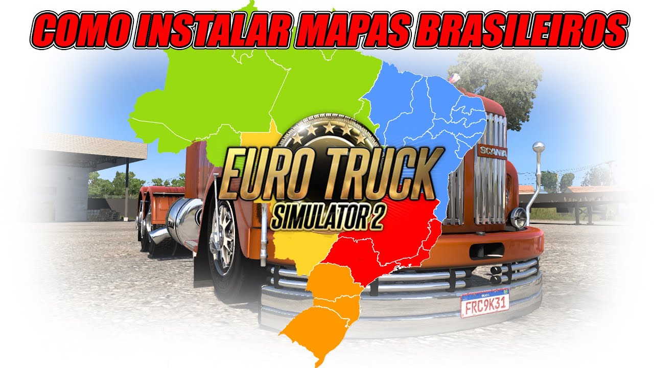 Como instalar Mapa do Brasil , Criar Perfil e Dica de Ouro - ETS2 1.49