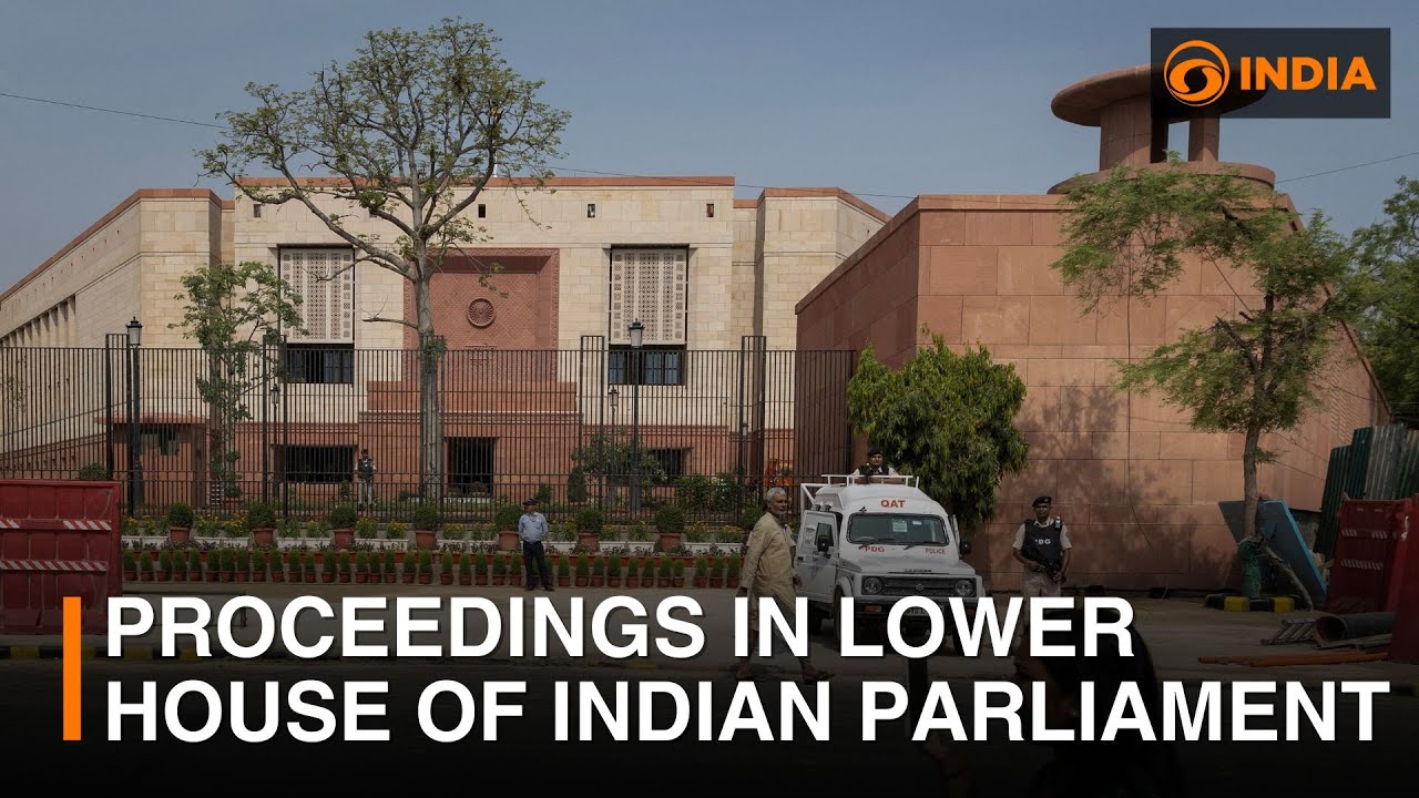 Proceedings in Lower House of Indian Parliament | DD India