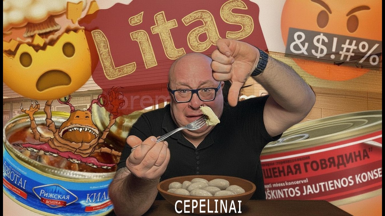 Литва Я В ШОКЕ🤬 ХУДШАЯ еда из МАГАЗИНА LiTAS