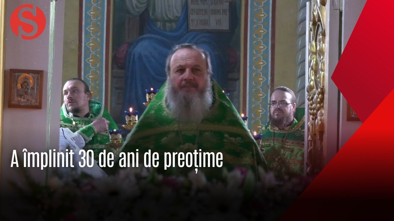 Preotul din satul Popeasca 30 de ani de slujire