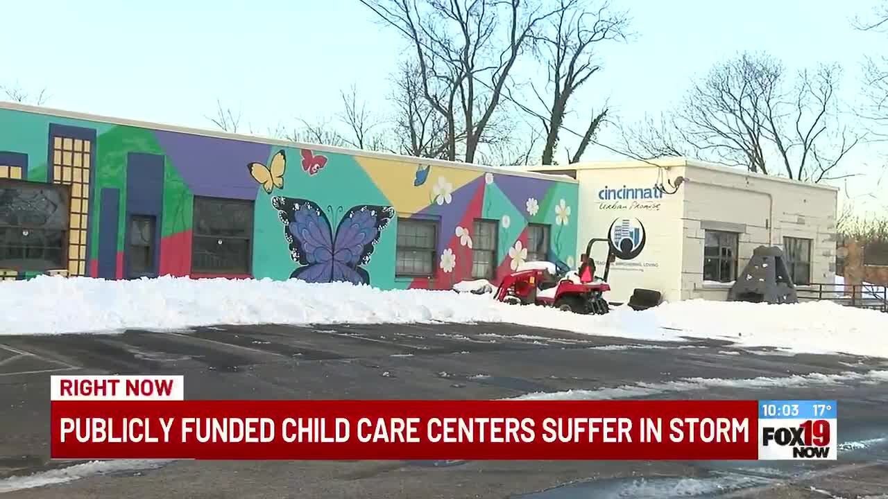 Publicly funded daycares work to recover funds after snow-related closures