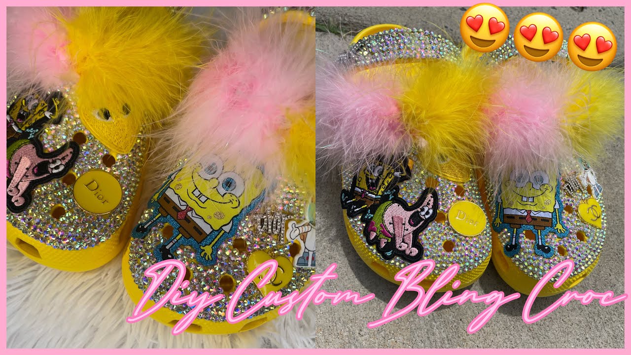 Diy Bling Crocs| Custom Crocs|Entrepreneur Series Ep.3|QueenAria Ziya