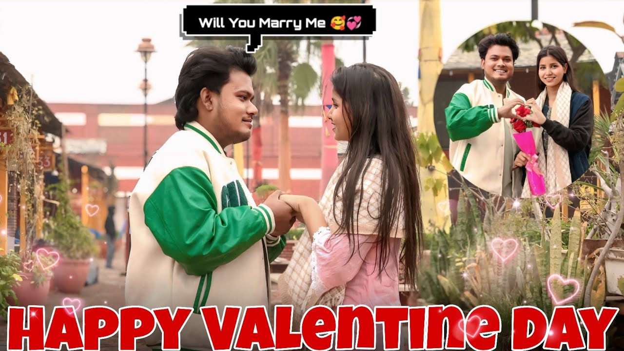 Happy Valentine's Day 💝 ||Valentine's Day On Girlfriend 😚 || Gone Romantic 💝 || VIKAS PRANK