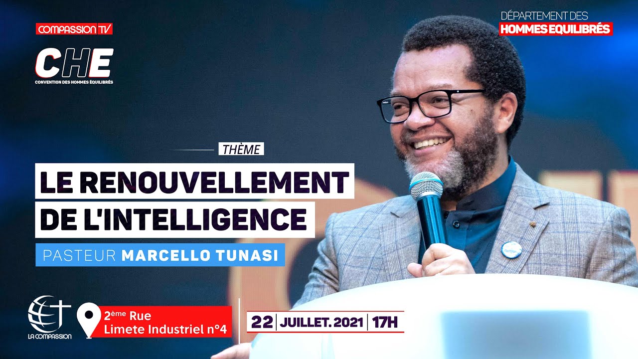 Le renouvellement de l'intelligence. Past MARCELLO TUNASI  (Convention Des Hommes Equilibr&eacute;s Jour4)