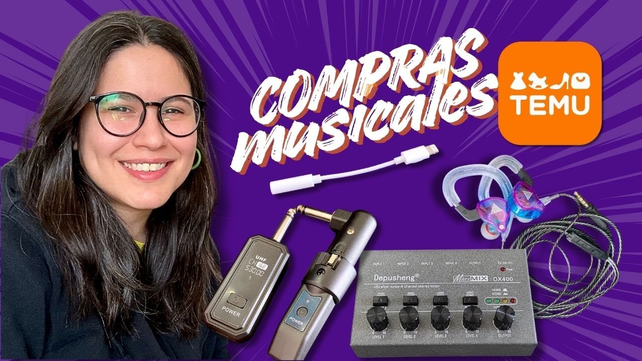 Compré TODO esto en Temu ¿LO VALE?  🤨 | Musicalízate