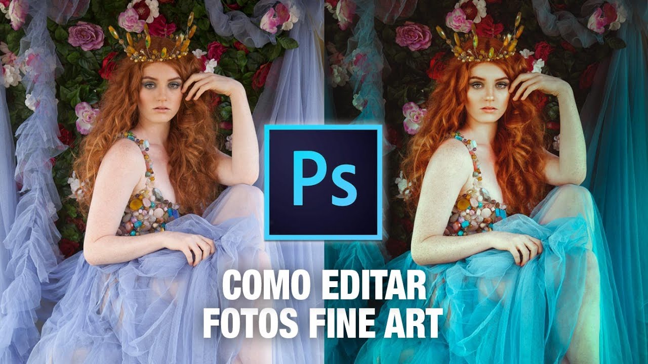 👑COMO EDITAR FOTOS FINE ART EN PHOTOSHOP 😍// Tutorial de Fotografía Fine Art // Fotografía Artística