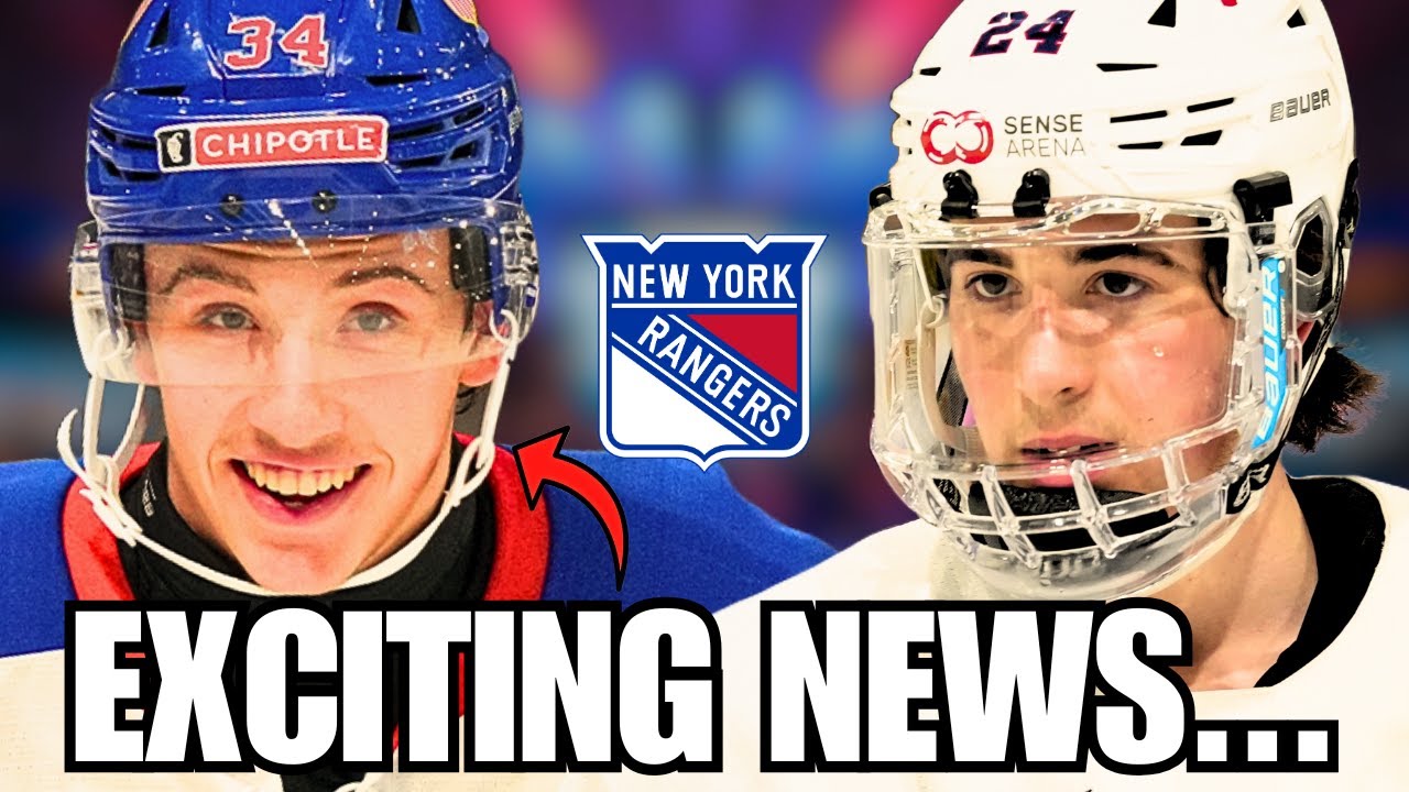 ITS FINALLY HAPPENING... MAJOR New York Rangers TOP PROSPECTS Update