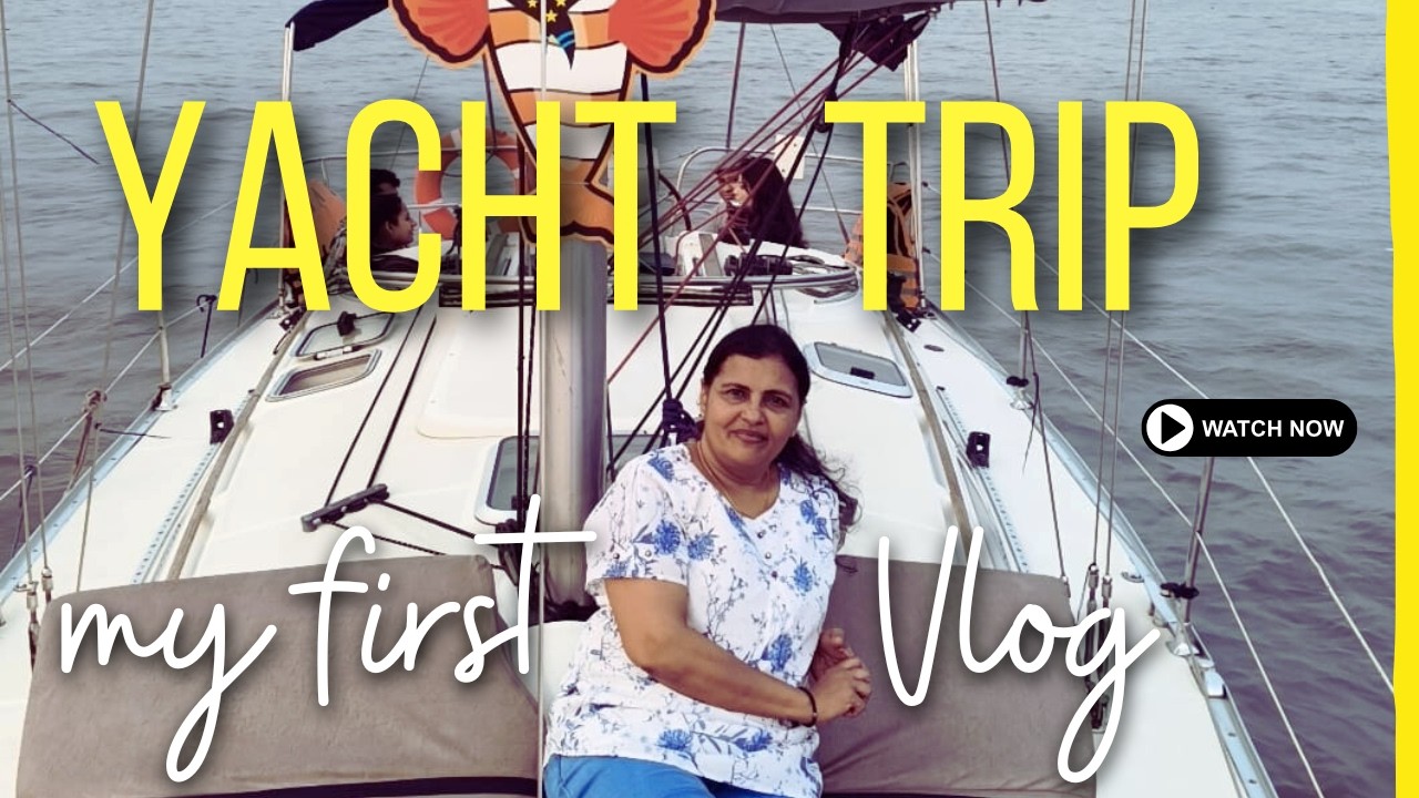 My First Yacht Trip at Mumbai | Mini Mumbai Vlogs