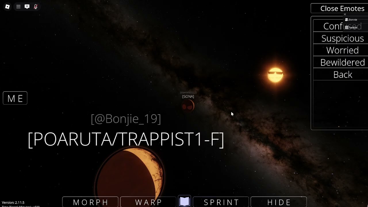 Trappist system & FNF at end
