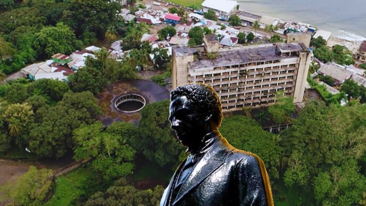 The history around Ducor Palace and J J Roberts monument.