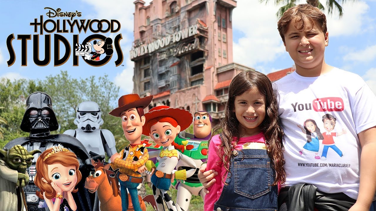 DISNEY HOLLYWOOD PARA CRIANÇAS COM MARIA CLARA E JP - DIVERSÃO EM FAMILIA