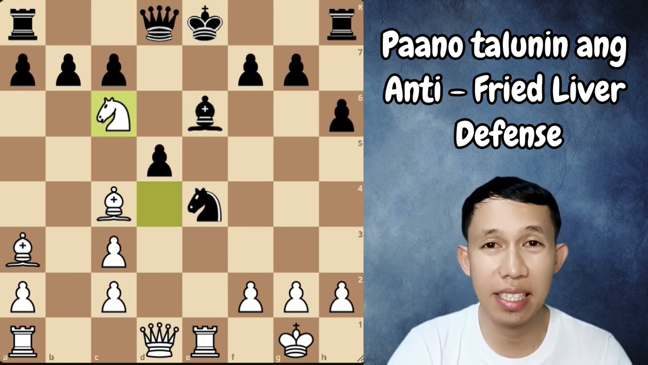 Paano Talunin ang Anti - Fried Liver Defense? #chess