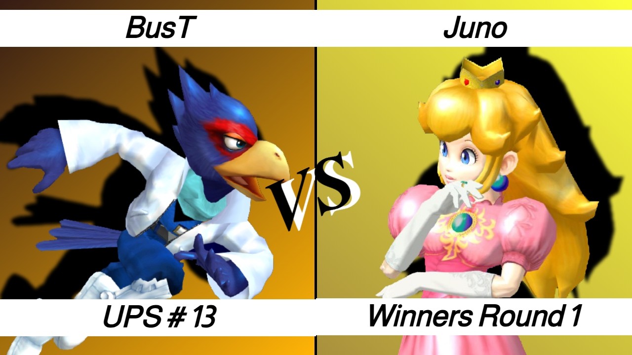 UPS #13 – WR1 – BusT ⟮Falco⟯ vs Juno ⟮Peach⟯