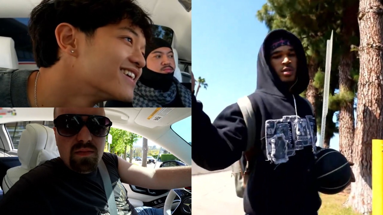 Jason & Aldo Run Into PlaqueBoyMax On The Street!