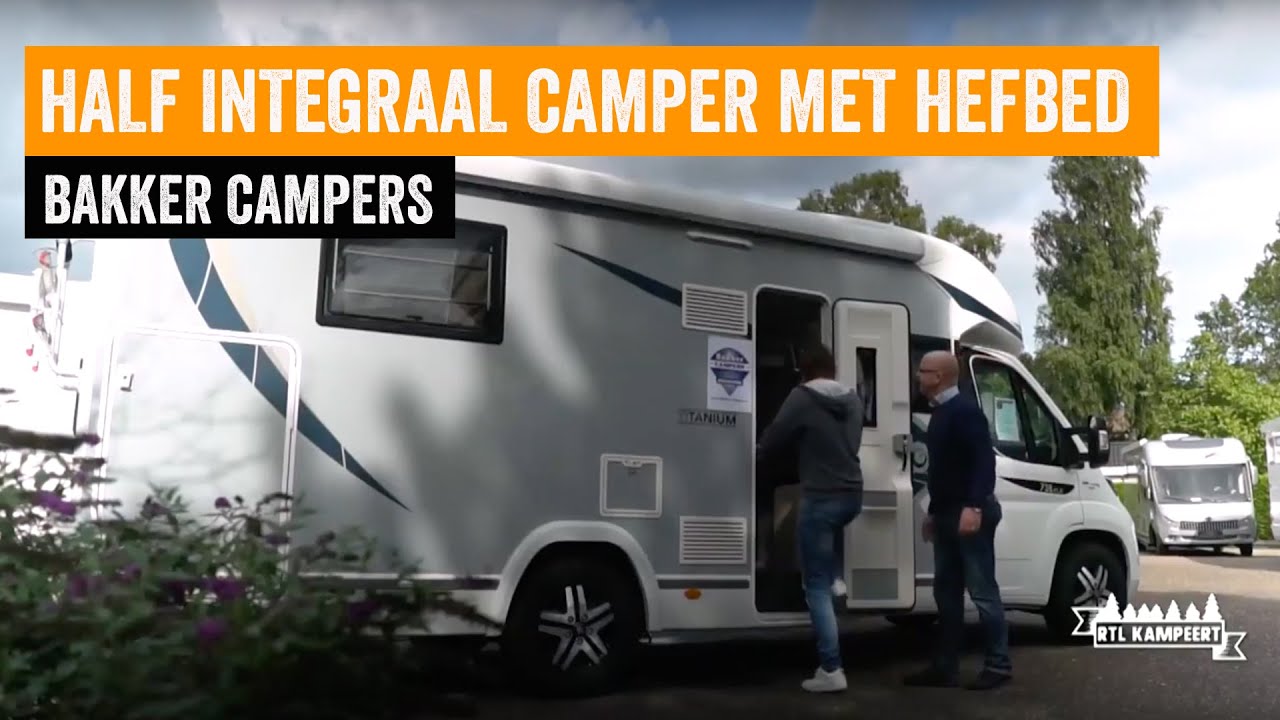 Half integraal camper met hefbed I Bakker Campers in Apeldoorn