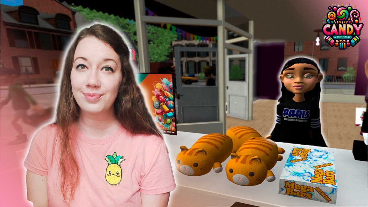 #1 Открыла магазин для сладкоежек  || Candy & Toys Store Simulator