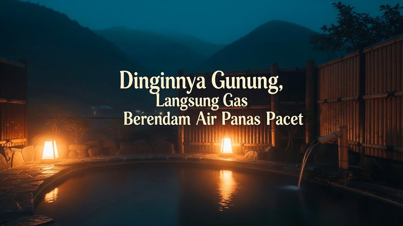Dingin Malam Nyerang, Tapi Air Panas Pacet Menyelamatkan!