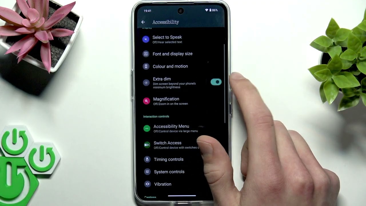Nothing Phone 3a Lite &mdash; как включить режим Extra Dim