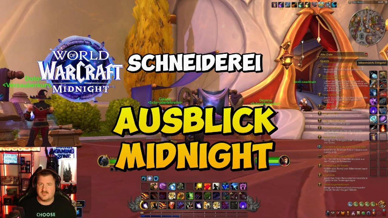 Schneiderei in Midnight ein Ausblick in der BETA 2026 | WoW Midnight