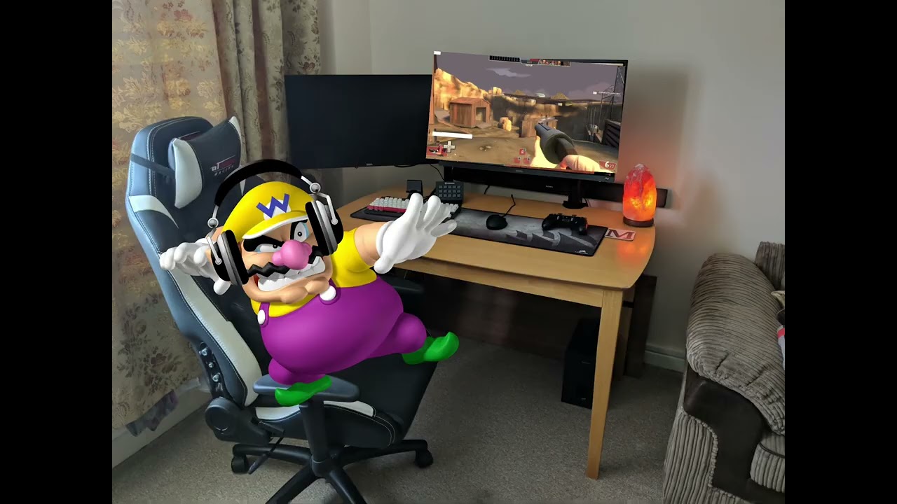 Wario dies by ignoring a EAS alert and having a intruder break into his home.mp3