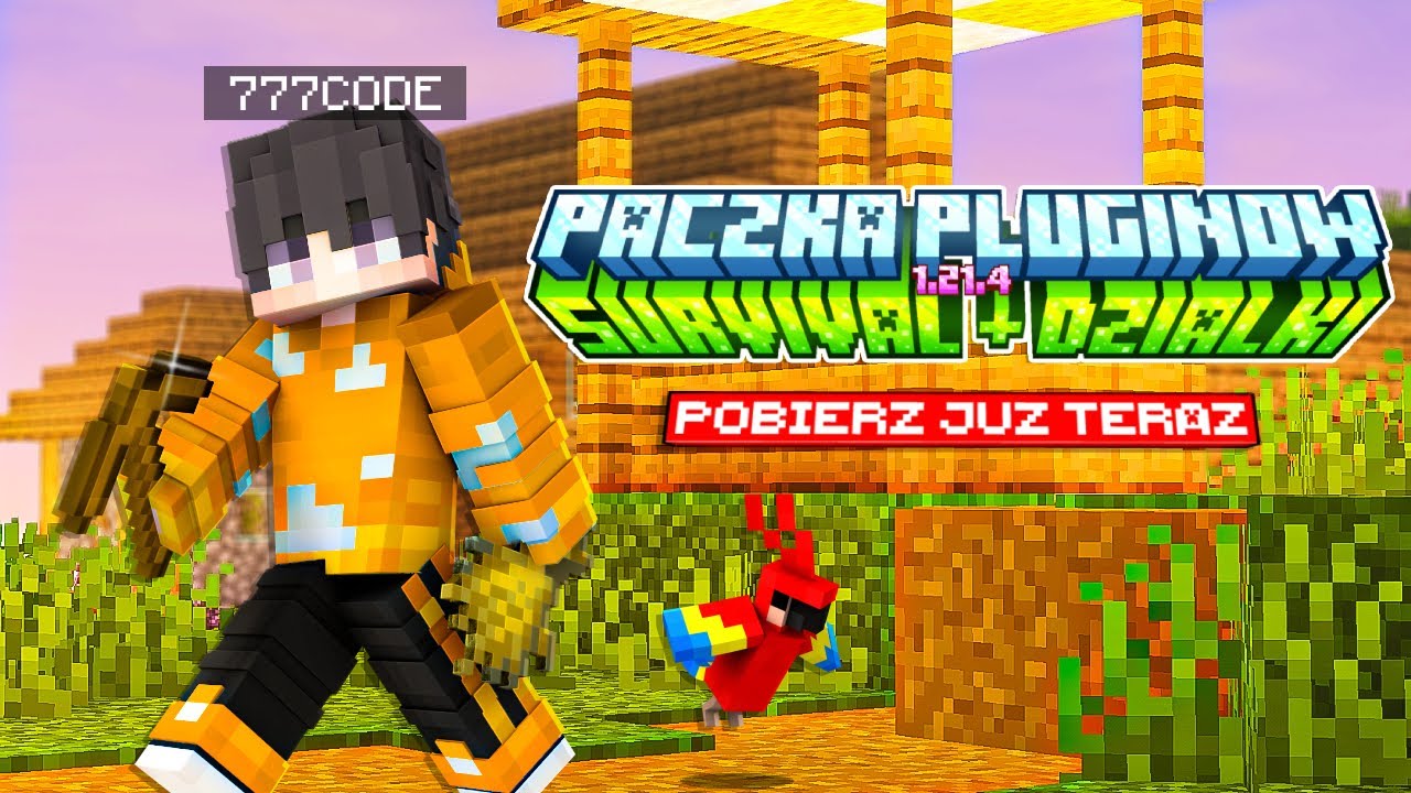 [$] PACZKA PLUGINÓW na SERWER SURVIVAL+DZIALKI | 1.21.7 |