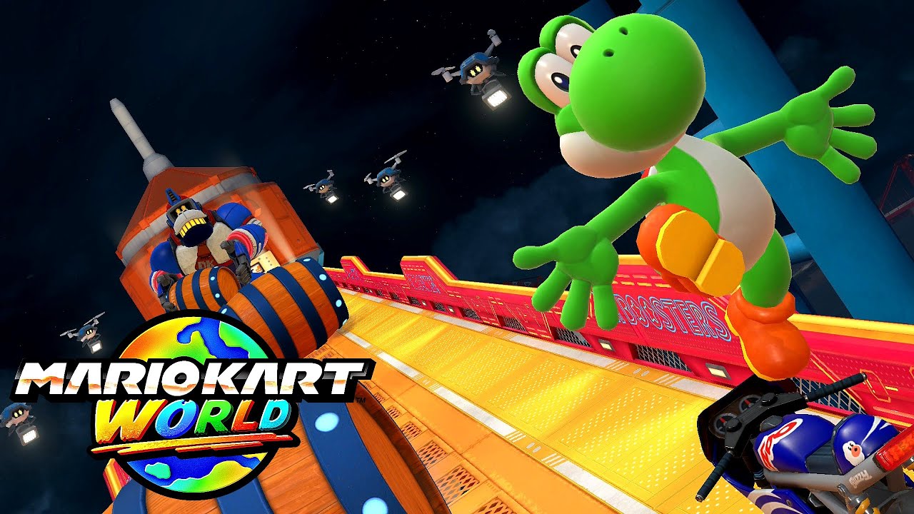 Mario Kart World Grand Prix - Mushroom Cup 150cc (Three Star Rank)