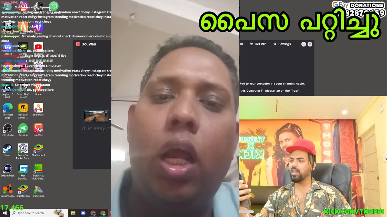 Thoppi ആറാട്ട് അണ്ണനെ Liveഇൽ വിളിച്ചപ്പോൾ🤬 സീൻ ആയി