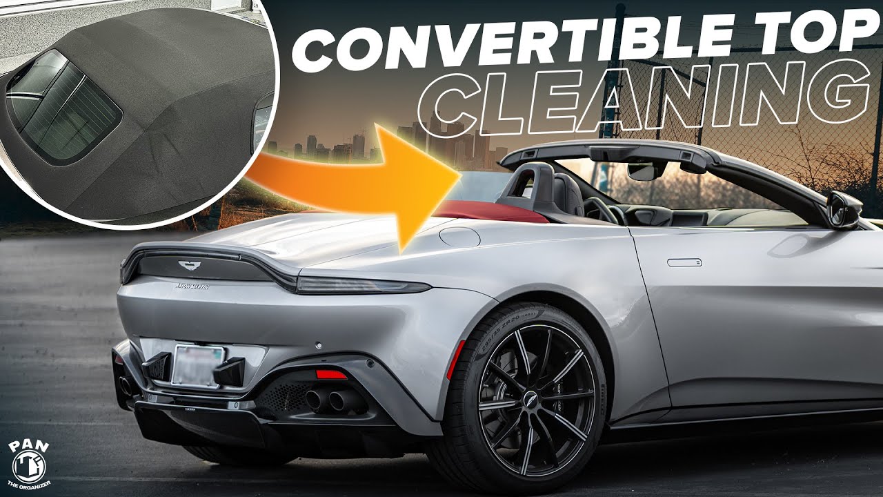 How To Clean A Convertible Top
