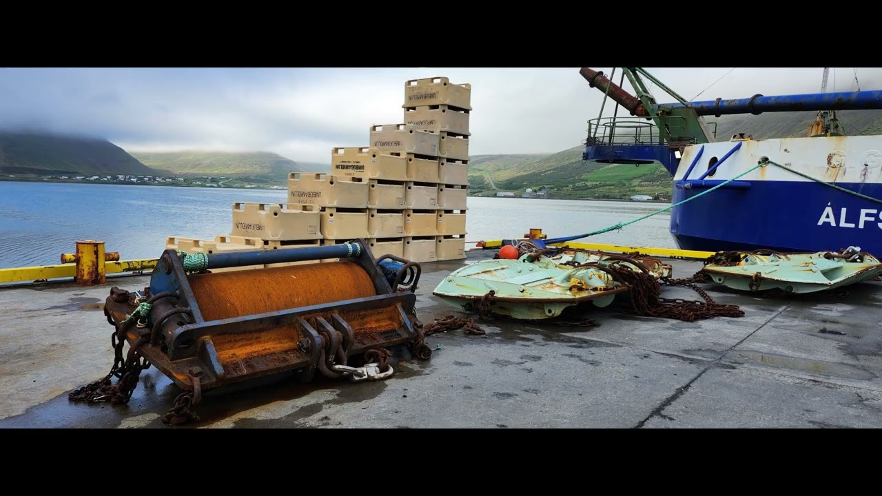 🚤 Exploring Ísafjörður Harbor, Iceland ⚓ Fascinating Boats All Around 👀💙