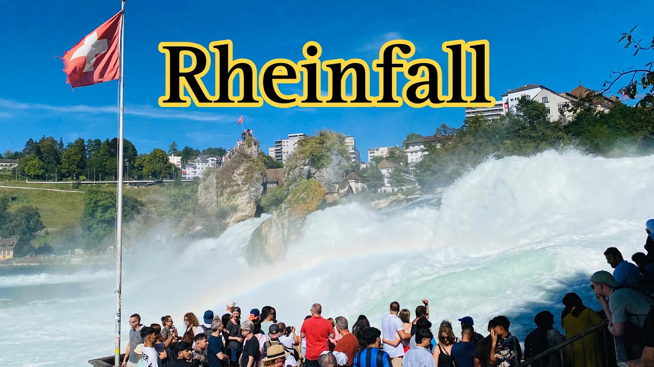 4K Rheinfall | Rhine Falls | The biggest waterfall in Europe | Travelling with the Carda&ntilde;os