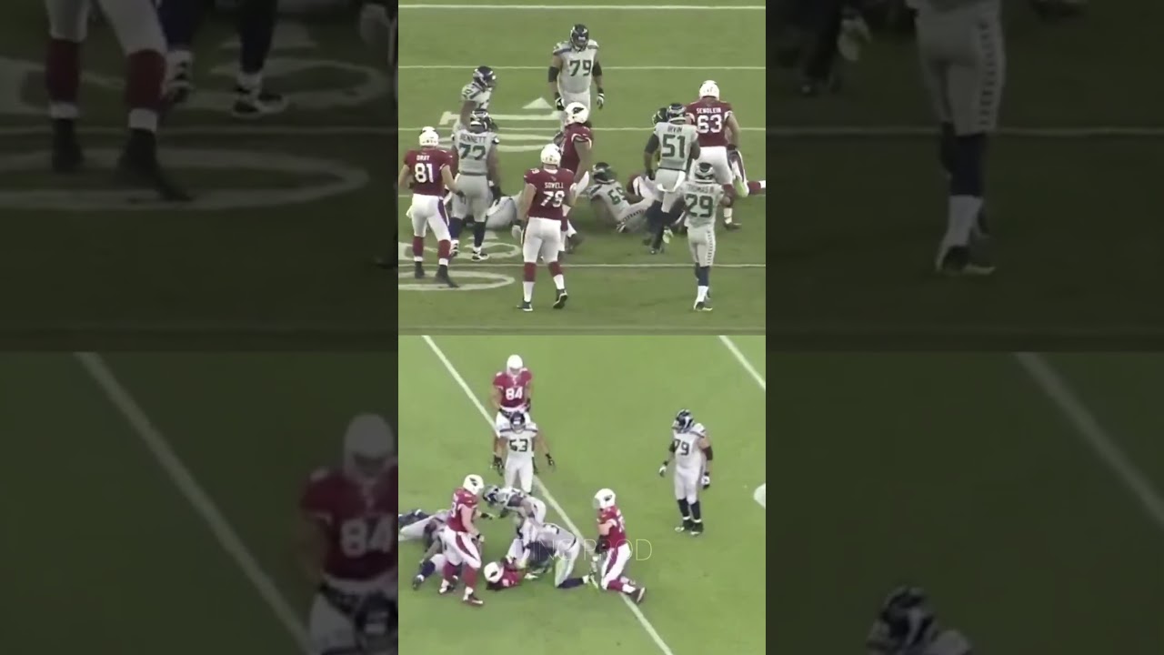 Safeties DESTROYING offensive lineman 😤