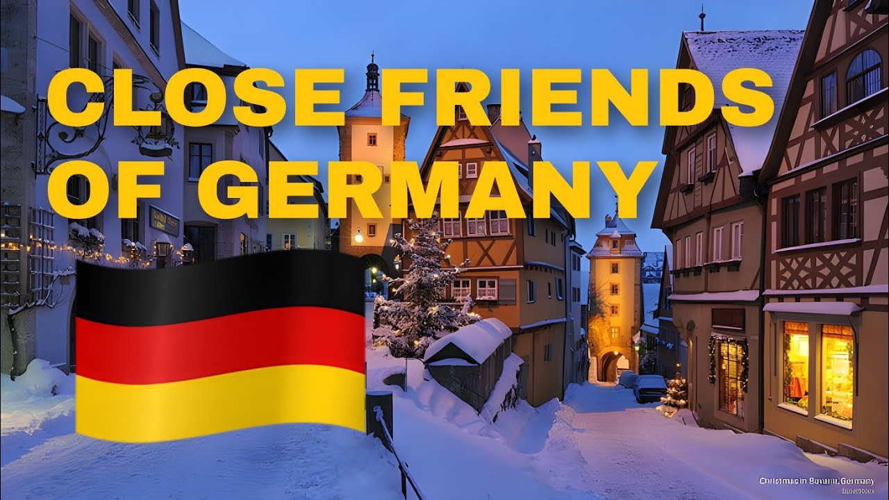 🇩🇪 Countries that are Close Friends with Germany | Yellowstats