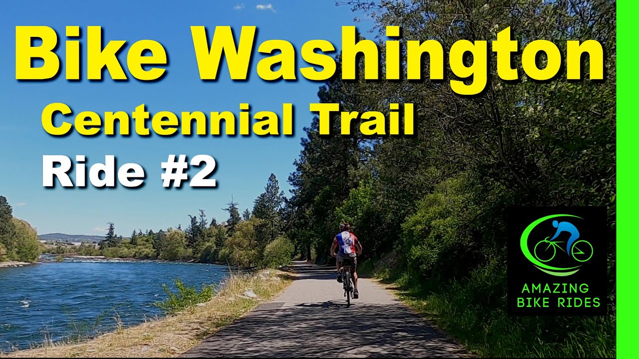 30 Minute Virtual Bike Ride | Spokane Valley Washington |Spokane River | Indoor Cycling Workout
