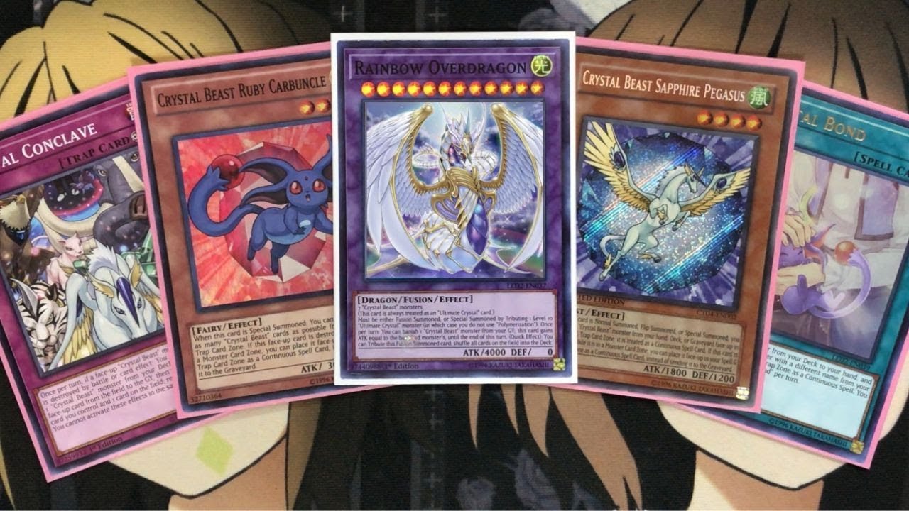 My Crystal Beast Yugioh Deck Profile for November 2019